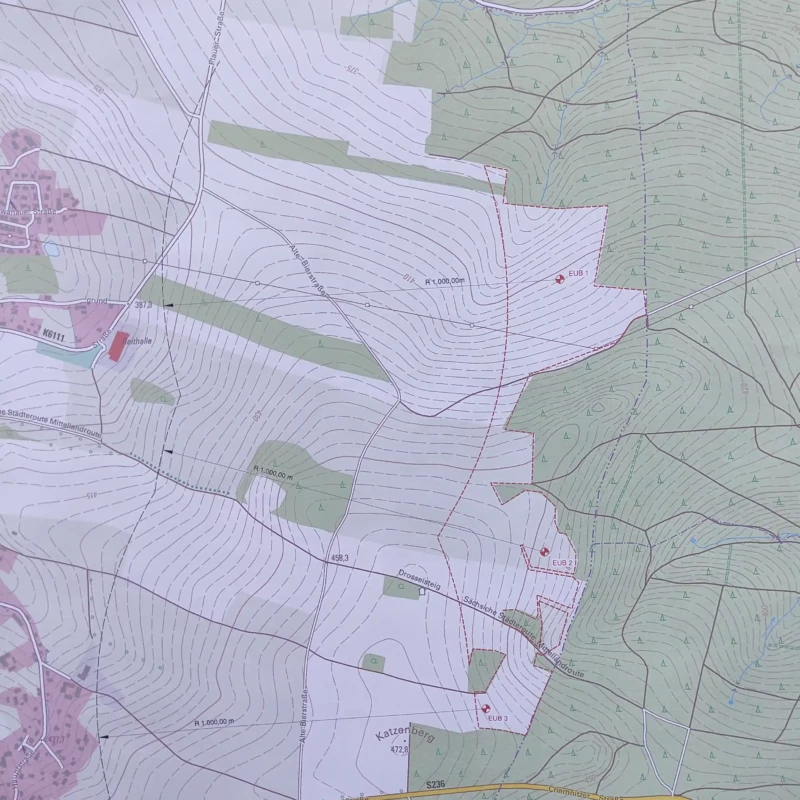 Standort der 3 Räder